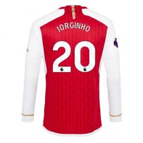Arsenal Jorginho Frello #20 Hjemmebanetrøje 2023-24 Lange ærmer